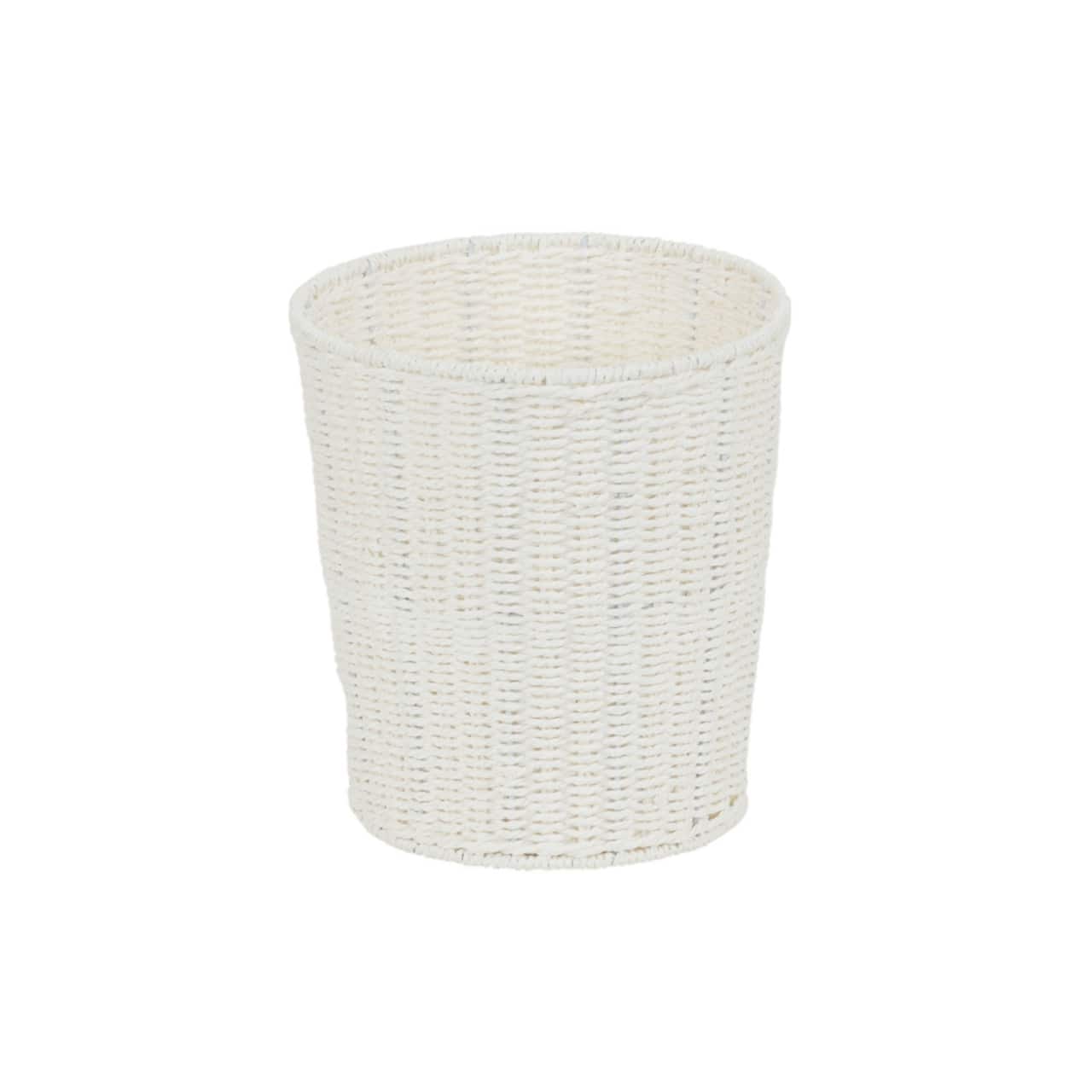 Household Essentials 11" Woven Paper Rope Waste Basket